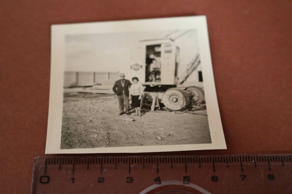 Great Old Photo – English Crane – Mobile Neal Crane – 1960s