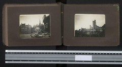 Photo Album with 24 Photographs, German Soldiers in Lille, Front Area, Officer