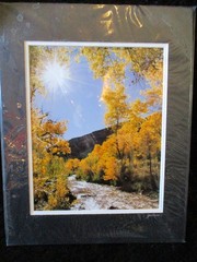 Clear Horizon Photography by Jan Noah «Jemez River» Matted Photo 11 X 14 Signed
