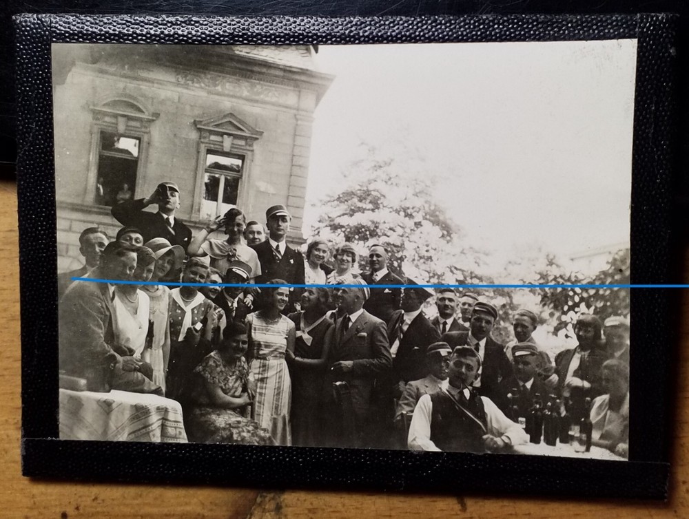 Pirmasens – 23.5. 1931 – Group of Students & Women – Circle? / Photo Studentika