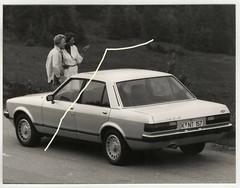 21x16cm factory photo 1977 Ford Granada 2.3 GLS press photo E