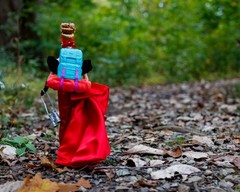 Winter Splendor Barbie Goes Hiking in Gettysburg Photograph