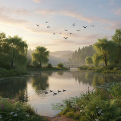 Digital Image Picture Photo Wallpaper Background Desktop AI Art Nature Product