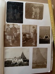 Vintage B/W Photo Binder From England 1900 Photography London Great Britain Original
