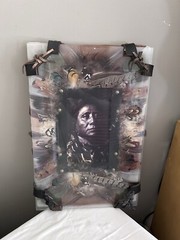 Apsaroke, Coups Well Known. Southwestern Style Frame Vintage Handmade