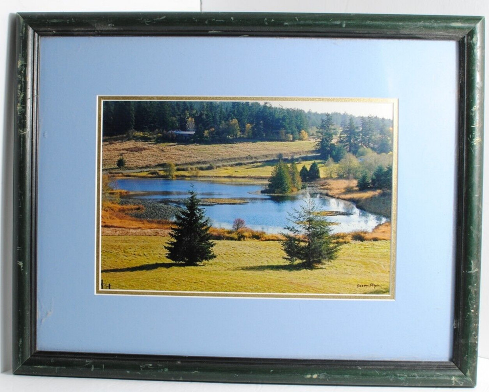 Framed & Matted Photograph by Susan Slapin WA. USA Aluminum Metal Print Signed