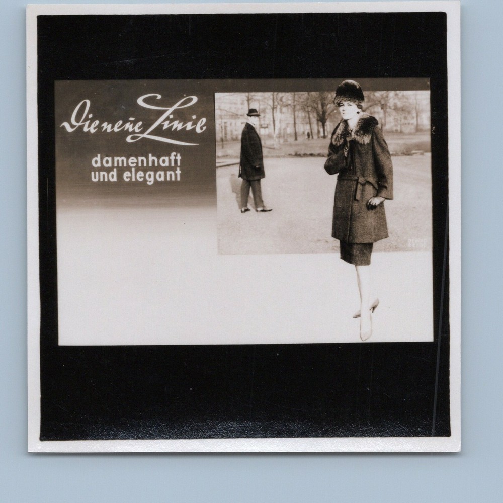 Werbung Reklame DDR – MODE Hüte Kleidung – 2x Altes Foto 1950er 1960er