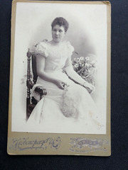 CdV photo 1902, Riga Latvia nobility, Fotografia