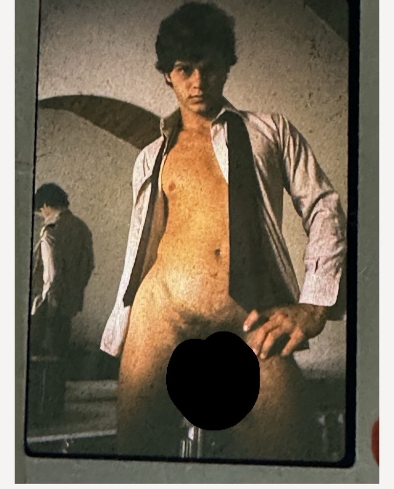 Vintage 35mm Color Slide Nude Male Model Original Transparency