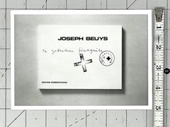 Joseph Beuys (1921-1986) Art Photo Print Announcement Card Berlin