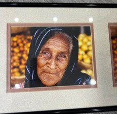 Michael B Wood L/E Cibachrome Print Emotions Mexico Mexican Abuela Grandma Face