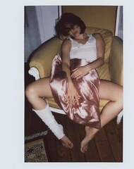 Original ART Nude Polaroid Instax Wide Picture Olivia Linz 222