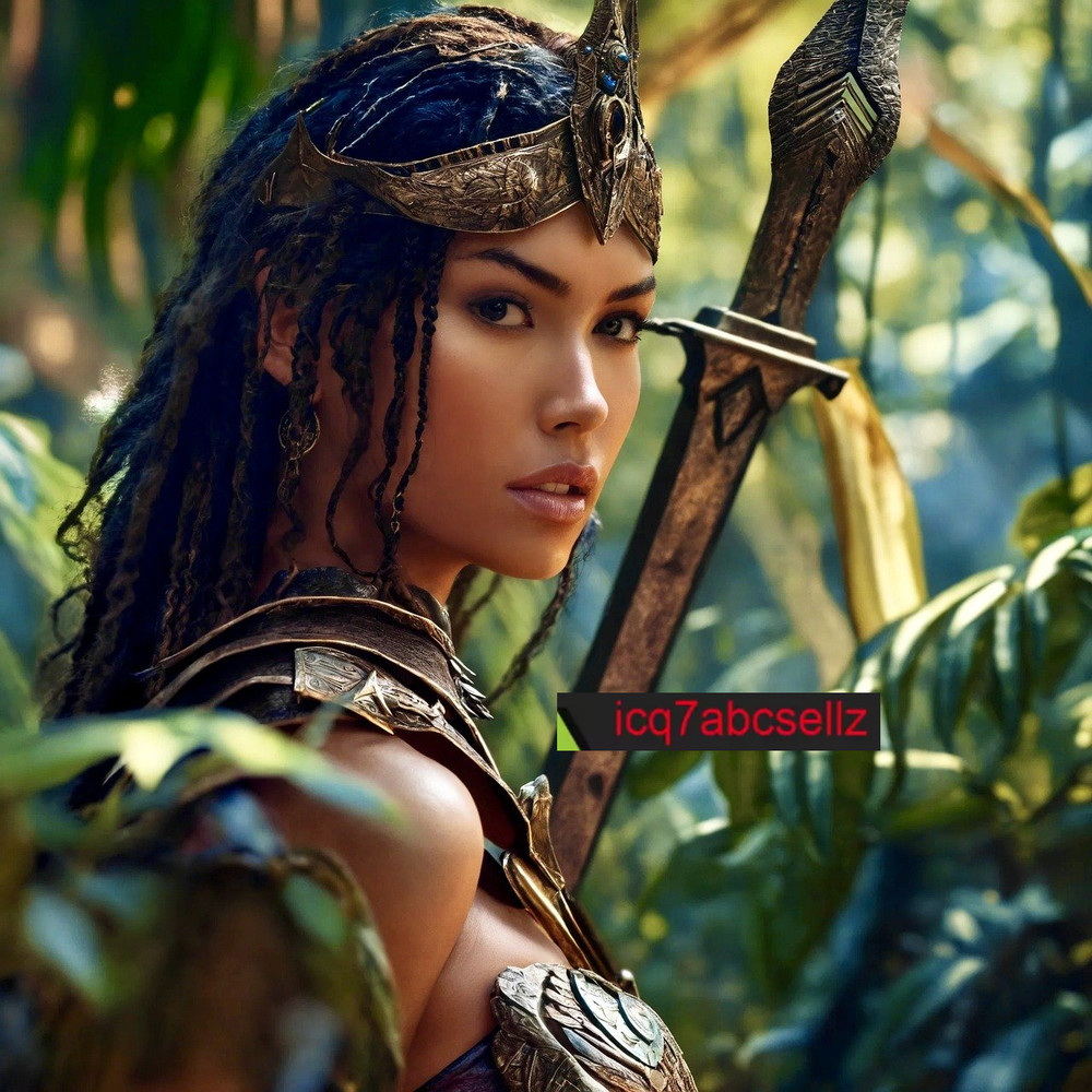 Digital Image -Photo Wallpaper Background Desktop- AI Art-warrior