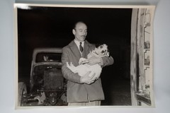 Authentic Vintage Photo Black and White Gelatin Silver Print 18x24cm France 1960
