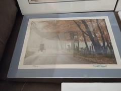 Lot of 5 Amish Matted Photograph Prints by Signed and Numbered Dick Brown Sealed