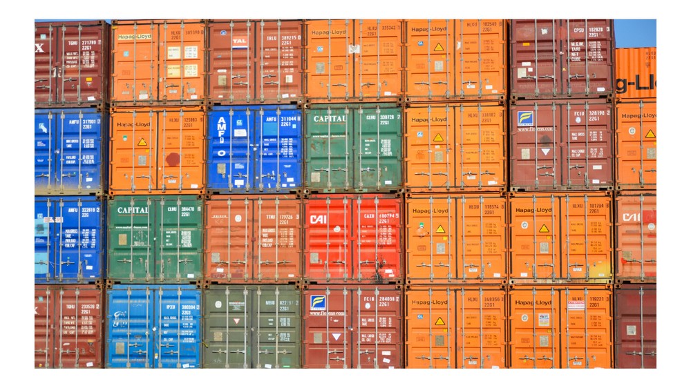 Maritime Containers in Valparaiso, High Resolution Image, Many Formats, TV Art