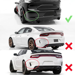 Rear Diffuser Compatible with 2015-2023 Dodge Charger Base & SXT Bumper GT Style