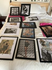 Sexy Fashion 90’s Matted Print Original Page from Taschen Art Book