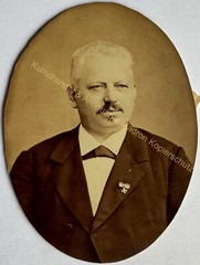 orig. Photo man 1877 Lord Order Wroclaw Silesia
