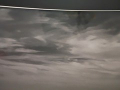 Vintage 80s Black White Desert Mountains Gelatin Silver Print Photograph 20×16