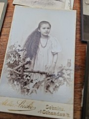Mixed lot antique photos approx. 1885 to 1910 portrait photo studios Sebnitz Schandau