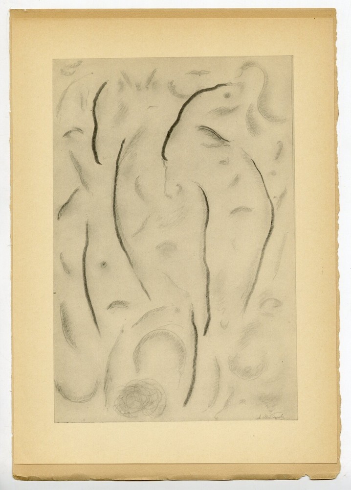 Abraham Walkowitz, «From Life to Life No. 1» 1913, Camera Work XLIV Collotype