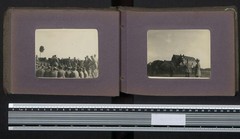 Photo Album with 24 Photographs, German Soldiers in Lille, Front Area, Officer