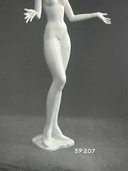 Rare Vintage Original Photo Siegel Stockman Mannequin Female Fetish Curiosa