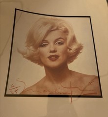Bert Stern Marilyn Monroe “MM Portrait in Color” Limited Edition 6/10 Signed 05