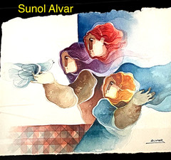 Alvar,Sunol [Figure Studies] FRAMED Signed, Edition Number : Original