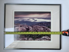 Signed Terrell Lester Cadillac Mountain No. 1 Maine Photo 1987 Art Photography