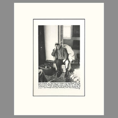 Jack Kerouac, New York City, 1964 – Allen Ginsberg Photo, Matted Print
