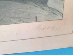Cape Cod JOSE ALEMANY Photo; Orig. Titled Photo, «Nauset Light» Image 11.5×7.5