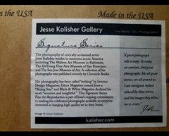 Jesse Kalisher Gallery Signature Series #5037 Gondolas on the Grand Canal