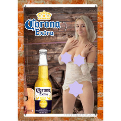 Yuengling Black Beer Metal Poster Sign Sexy Girl Wall Art Man Cave Decor Read De