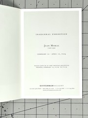 Jean Moral (1906-1999) Art Announcement Card 2004