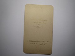 Standing girl – young woman in crinoline – 1866 / CDV Julius Gertinger Vienna