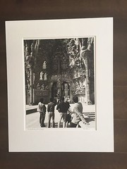 BRUCE BLUM SIGNED Sepia Photo Print (16″X 20″)– «Sagrada Familia, Nativity «