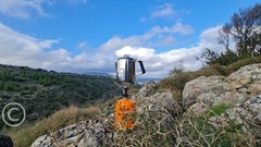 Photo Digital Product Illustration. Coffee Time, Israel.