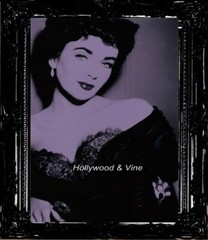 Elizabeth Taylor  Metallic Photo Art 4×6 in Bedazzled #8