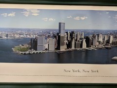 James Blakeway New York Twin Towers Lower Manhattan Liberty Ellis Isle 41″x13″