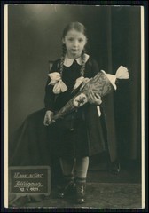 12x Real Photo Postcard – School Children Boy Girl Portrait Class – 1910s 1930s