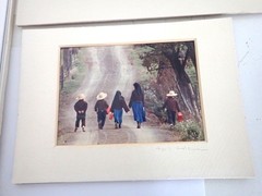 Lot Of 3 Amish Matted Photographs Prints Signed Bill Coleman & Dick Brown