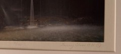 LARRY N. OLSON 1981 SIGNED PHOTOGRAPH LIMITED 2/100ELVES CHASIM GRAND CANYON
