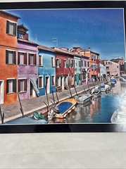 Burano Italy, venice 16X12 europe canal cityscape colorful