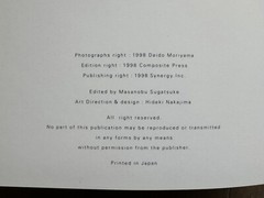 RARE SIGNED Daido Moriyama – Fragments: Representation 1964-98, Japan Limited Ed