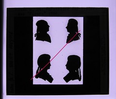 Mozart Wolfgang Amadeus Actor Figaro 1786 Old Glass Picture 8.5 x 10 cm