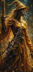 Halloween Scarecrow – Digital Image Phone Background AI Art, 10 images – #12