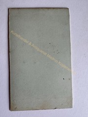orig. CDV photo photograph picture old around 1885 the Sorbenburg Saalfeld