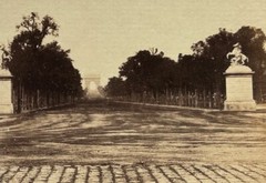 France Paris Champs-Élysées c1865 Stereo Album Album Vintage P78L1